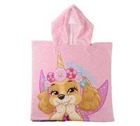 Poncho microfibra infantil Paw Patrol para playa y piscina - Poncho microfibra niño niña con capucha y secado rápido