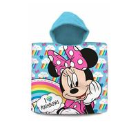 Poncho minnie mouse algodón 60 x 120 cm