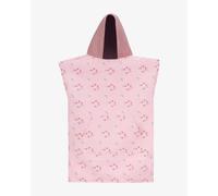 Poncho playa infantil microfibra lila - toalla con capucha - Flamingueo - secado rápido 1-3 años Indya