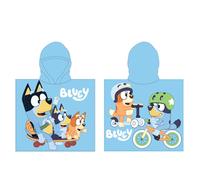 Poncho toalla bluey microfibra