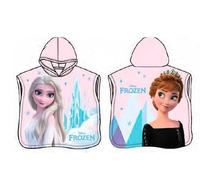 Poncho Toalla Infantil con Capucha Frozen 3 - Toalla Playa Niños Niñas - Microfibra Suave Secado Rápido - Poncho Playa Piscina Baño - Personaje Oficial