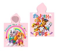 Poncho toalla patrulla canina paw patrol algodon 10 unidades