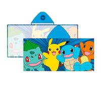 Poncho toalla pokemon microfibra