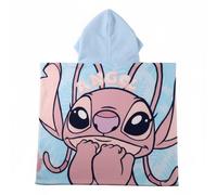 CERDÁ LIFE'S LITTLE MOMENTS Lilo & Stitch - Toalla de Microfibra con Capucha para niños, de Secado rápido, para Playa y alberca