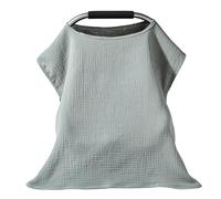 Ponchos de lactancia para bebé, tela transpirable, fundas de lactancia para bebés, múltiples usos, carrito y asientos de coche, cubierta de alimentación de privacidad