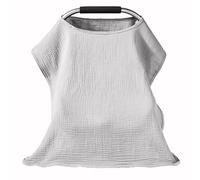 Ponchos de lactancia para bebé, tela transpirable, fundas de lactancia para bebés, múltiples usos, carrito y asientos de coche, cubierta de alimentación de privacidad