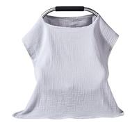 Ponchos de lactancia para bebé, tela transpirable, fundas de lactancia para bebés, múltiples usos, carrito y asientos de coche, cubierta de alimentación de privacidad