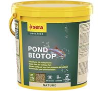 Pond Biotop 3,8 L (1,7 kg) | Comida para Peces biotopos de harina de Insectos sostenibles | Alimento para estanques | Comida para Peces Dorados