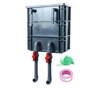 Pond Filter Box - Fish Tank Cleaner for Apartment | Quiet Long Lasting Design, Freshwater Saltwater Purification System, Indoor Bedroom Accessory, Compact Living Room Tool for Dorm
