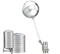 Pond Float Valve, Pool Autofill Valve, Stainless Steel Adjustable, Leak Proof Controller, Automatic Water Compatible with Fountain, Garden Irrigation, Rice Steamer, and Performance