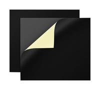 Pond Liner Patch - Kit de reparación de revestimiento de estanque de 8 x 8 pulgadas, 2 sellos de pescado, parche de reparación de cubierta adhesiva, cinta adhesiva impermeable, sellado para muebles de