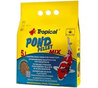 Pond Pellet Mix 5L / 650g - Alimento Flotante básico para Peces de Estanque, bajo Contenido en fósforo no favorece la proliferación de Algas