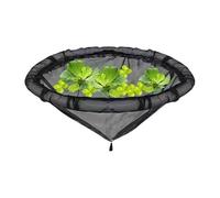 Pond Plant Protector, Debris Catching Fish Barrier, 29/29/5 Inches Floating Island Guard with Durable Mesh Net, Eco-Friendly Water Accessory with Compact Design, Supplies for Nature Lovers