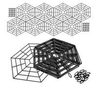 Pond Protectors Pack Pond - Pond Guard Fish Pond | Heron Repeller | Pond Protector Net | Pond Fish Protector Cover | Protective Tools Against Cats Seabirds | Hexagonal Safety Mesh for Garden