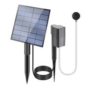 Pond Solar - de Estanque para exteriores, con burbujeador para acuario para aireador solar estanque | Bomba de aire para bomba de aire para bomba de aire Picc
