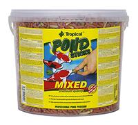 Pond Sticks Mixed 5L / 430g - Alimento Flotante básico para Peces de Estanque, bajo Contenido en fósforo no favorece la proliferación de Algas