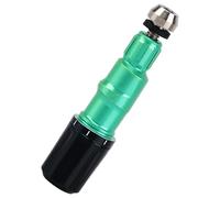 PONDON Adaptador de palo de golf de ajuste de loft de +1.5°, manga adaptadora de eje de aleación de aluminio verde para Taylormade Driver Fairway Wood, calibre Rbz Stage2 0.350