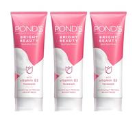 POND's White Beauty - Paquete de 3 de 50 g de espuma facial para aclarar el acné, tratamiento limpiador de piel
