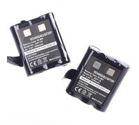 PONDWAY 2 Pilas Batería 3,6V 1650mAh para Motorola Radio PMR446 Walkie Talkie Talkabout TLKR T92 H2O T82 Extreme T62 T605 H2O T600 T800 AA PMNN4477AR