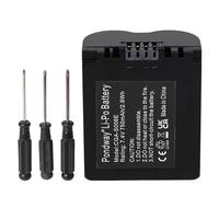 PONDWAY 750mAh 7,4V 2,9Wh CGA-S006E - Batería de repuesto compatible con Panasonic Leica V-LUX 1/Lumix DMC-FZ18 BP-DC5-E BP-DC5 CGR-S006E de iones de litio para cámaras de fotos pilas
