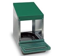 Ponedero gallinas 3 departamentos cubeta plástico