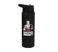 Poner fin a la inmunidad calificada | Reforma de la Justicia - Activista Stainless Steel Insulated Water Bottle