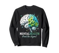 Poner Fin al estigma La Salud Mental Importa Conciencia Enfermedad Cerebral Sudadera