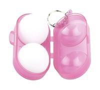 Pong Ball Contenedor - Caja de almacenamiento para pelotas de tenis, dos maletas con muelles, organizador de viaje ligero para los amantes de los deportes, maletín duradero para juegos de ejercicios