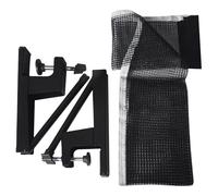 Pong Net, Table Tennis Net & Post Set, Accessory Set, High Elasticity Portable Mesh for Professional Training & Competition, Pingpong Paddle & DeskAccessories, 1 Set, 2.5cm