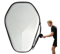 Pong Paddle Bag, Table Tennis Racket Storage Case, Portable Protective Organizer with Smooth Zipper, Sturdy Reusable Cover for Indoor Outdoor Games, Sports Accessory for Men Women Travel Carry