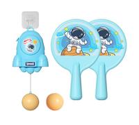 Pong Trainer Set - Colgando Paddle Ejerciser Set, Mesa Tennis Trainer Kids Children Boys Girls | Solo Practice Drill, Hand Eye Coordination Training, Reflex Development Ejercise, Indoor Sports