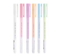 Póngase de recortes de 6 piezas SCRAP SCRAP Glue Pen adhesivo Adhesivo Pensas para elaboración de bolígrafo de pegamento líquido portátil Botón seco Botón de dispensación