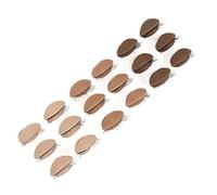 Pongnas 9 Pares de Párpados de Práctica de Pestañas Reutilizables, Pestañas de Fibra Química con Base de Silicona para Principiantes, 3 Colores con Cinta Adhesiva para una Fácil