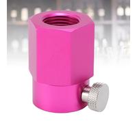 Pongnas Adaptador de Recarga de CO2 para Fabricante de Refrescos - Kit de Conector de Recarga de Cilindro de CO2 Compatible con Quick Connect CGA320 con Bloqueo y Diseño de Aleación de Aluminio