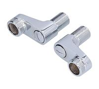 Pongnas Adaptador Versátil de Grifo Mezclador de Ducha G1/2 a G3/4 para Tubería Fría/caliente con Fácil Instalación para Accesorios de Baño