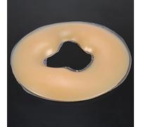 Pongnas Almohada de Silicona Suave, Masajeador, Belleza, Cuidado de la Piel, Almohadilla de Cuna Relajante para Cara, Cuello, Espalda, Soporte Cómodo (Color de Piel)