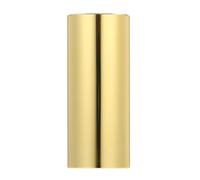 Pongnas Barra Deslizante de Guitarra de Vidrio y Acero Inoxidable de Primera Calidad para Guitarra, bajo, Banjo y Ukelele - Accesorios para Instrumentos de Cuerda de de 60 Mm (GOLD)