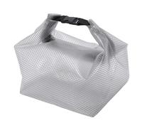Pongnas Bolsa de Aseo a Prueba de Agua Bolsa de Ducha Impermeable de Maquillaje de Viaje Gran Capacidad EVA Gris Transparente Apertura Amplia Fácil de Transportar para Nadar