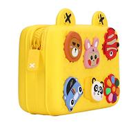 Pongnas Bolso de Hombro para Cámara de Dibujos Animados para Niños, Color Rojo, Divertido Bolso Protector para Regalos de Cumpleaños y Juegos (Yellow)