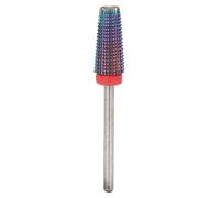 Pongnas Broca Profesional para Uñas, Cabezal de Acero de Tungsteno para Manicura, Eliminación de Esmalte, Pulido y Exfoliación, con Universal de 2,35 Mm, para Uso Doméstico (CY-F)