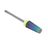 Pongnas Broca Profesional para Uñas, Cabezal de Acero de Tungsteno para Manicura, Eliminación de Esmalte, Pulido y Exfoliación, con Universal de 2,35 Mm, para Uso Doméstico (CY-XF)