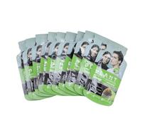 Pongnas Bubble Hair Dye Frizz Control Champú Nutritivo para Tinte de Cabello Negro 10 PCS Cobertura de Cabello Gris 30 ML