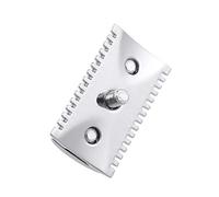 Pongnas Cabezal de Seguridad Doble, Repuesto de Peine Abierto para Largo, Hecho de Aleación de Zinc con Diseño Liviano