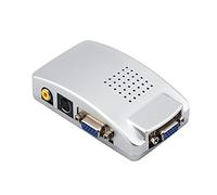 Pongnas Caja Convertidora Universal de VGA a AV para PC y portátil: Ajuste de Configuración y Pantalla sin Esfuerzo