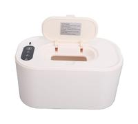 Pongnas Calentador de Toallitas Portátil Dispensador de Toallitas para Bebés con Diseño de Calentamiento Avanzado para 80 Tapa Superior Desmontable Mecanismo de Retorno (WHITE)