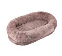 Pongnas Cama para Perros Humanos, Amplio sofá para Mascotas Extraíble y Lavable con Bolsillo de Almacenamiento y Fondo Antideslizante, para Sala de Estar, Dormitorio, Estudio, Oficina (175*90*30cm)