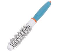 Pongnas Cepillo de Pelo Redondo de Cerámica, Cepillo de Peinado de Dientes de Nailon para Secado con Tubo de Aluminio, Diseño de Dientes Irregulares para Todo Tipo de Cabello
