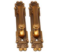 Pongnas Cerraduras de la Puerta para la Puerta Delantera, Manija de la Cerrando la de la con su Exquisito Diseño de Aleación de Aleación de Zinc para Interiores y Exteriores