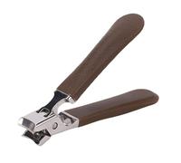 Pongnas Clipper de la de la Mandíbula de la Mandíbula Ancha, Cortador de Uñas de Acero Inoxidable con Cortadores de Tijera Afilados, Recortador de Uñas de Apertura Grande para Uñas (BROWN)