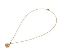 Pongnas Collar de San Benito, Collar de Medalla Religiosa de Acero Inoxidable con Figura Grabada en Relieve, para Usar y Regalar